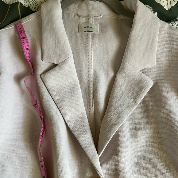 Wilfred Freeform Shirt Frozen Grey Off White Ecru XL - Picture 11 of 13